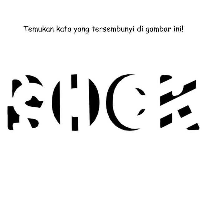 Si Mata Jeli Merapat! Tebak Kata Tersembunyi dalam Pola Rumit Ini