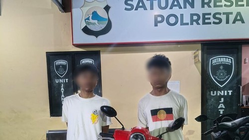 Dua residivis pencurian motor asal Lombok Tengah, NTB ditangkap polisi, Minggu (17/5/2026).