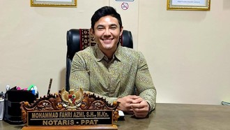 Fahri Azmi Loncat dari Sinetron ke Dunia Notariat