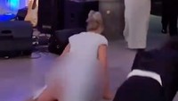 Bridesmaid Viral Usai Gaun yang Dikenakan Sobek saat Dance, Bokong Terekspos