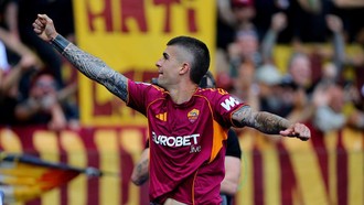 Gianluca Mancini Ukir Sejarah Usai Cetak Brace di Derby Roma