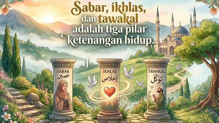 Kumpulan Kata-kata Mutiara Sabar dan Ikhlas Menghadapi Cobaan Dunia