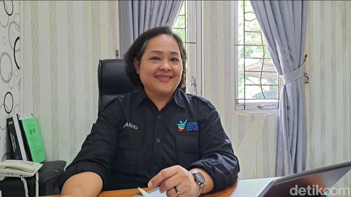 Kepala Bidang Pencegahan dan Pengendalian Penyakit (P2P) Dinas Kesehatan Kabupaten Cirebon, Mona Isabella Saragih