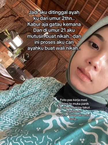 Kisah haru wanita cari ayah kandung ke Brebes demi jadi wali nikah. Sempat sakit hingga masuk RS, akhir pencariannya justru tak disangka. Postingan tersebut langsung viral di TikTok. Kisah haru wanita cari ayah kandung ke Brebes demi jadi wali nikah. Sempat sakit hingga masuk RS, akhir pencariannya justru tak disangka. Postingan tersebut langsung viral di TikTok.