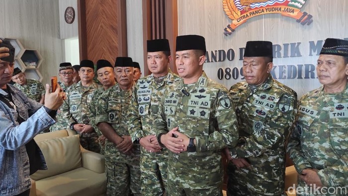 Komandan Kodim 0809 Kediri Dhavid Nur Hadiansyah