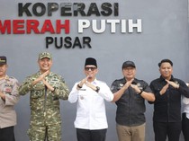 Bupati OKU Ikuti Peresmian Koperasi Merah Putih: Untuk Penguatan Ekonomi