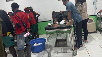 Ledakan Diduga Bom di Halaman Gereja Intan Jaya Papua, 4 Orang Terluka