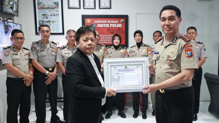 Lemkapi Apresiasi Bidhumas Polda Jatim,