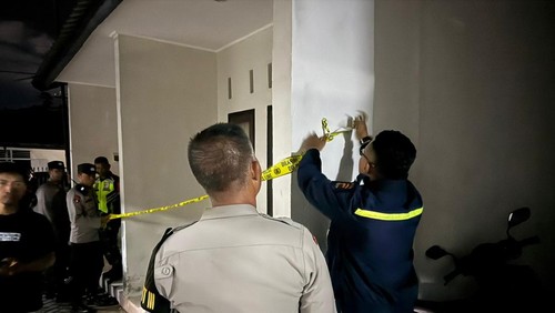 Lokasi kos-kosan tempat mahasiswi ditemukan tewas di Mataram, Minggu (17/5/2026).