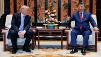 Viral Kursi Xi Jinping Lebih Tinggi dari Trump, Disengaja?