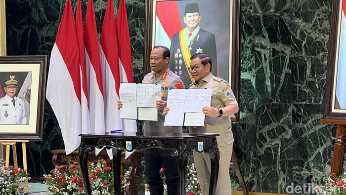 Pemprov DKI Jakarta dan Polda Metro Jaya akan mengelola sekitar 24 ribu CCTV secara bersamaan demi peningkatan keamanan Jakarta. (Adhfar/detikcom)