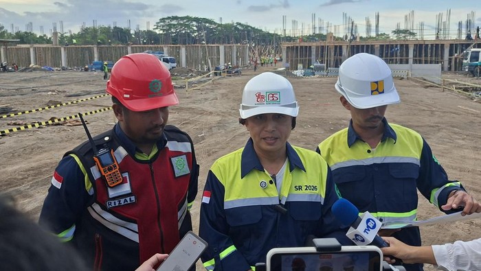 Pengawas Proyek Pembangunan Sekolah Rakyat dari Kementerian Pekerjaan Umum di Kecamatan Kayangan, Lombok Utara, Arahman ditemui di Lombok Utara