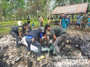 Kebakaran di Muba Tewaskan Ayah-Anak Diduga Dipicu dari Obat Nyamuk Bakar