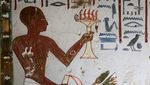 Potret Dinding Makam Tutankhamun Jadi Sorotan di Luxor