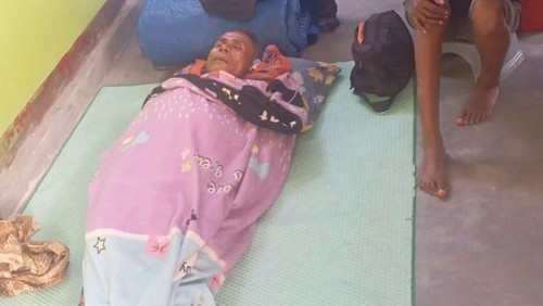 Pria bernama Mesak meninggal saat berjualan di Pasar Oefitis, Desa Oelfatu, Kecamatan Amfoang Barat Laut, Kabupaten Kupang, NTT, Senin (18/5/2026).