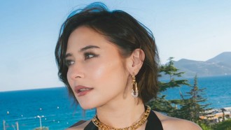 Gaya Classy Prilly Latuconsina Bergaun Hitam di Festival Film Cannes 2026