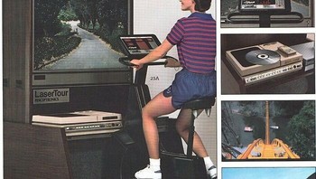 Lasertour oleh Perceptronics (1982) Foto: Boredpanda