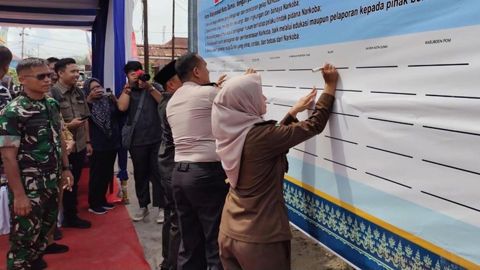 Revitalisasi Kampung Tangguh Anti Narkoba (Dok Polres Dumai)