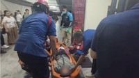 Pria Jatuh dari Lantai 7 Plaza di Kramat Raya Senen