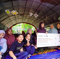 Gandeng Luna Maya-Andien, The Palace Beri Bantuan untuk Korban Banjir Aceh