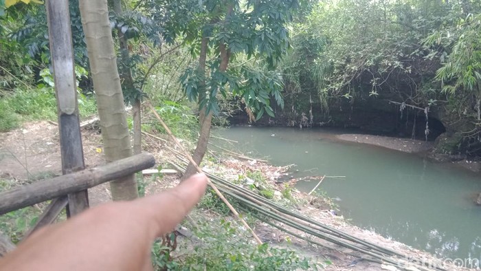 Lokasi ditemukannya mayat bayi di sungai Tegalsari, Klaten.