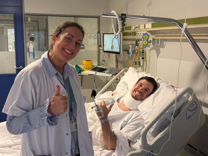 Alex Marquez selesai menjalani operasi tulang selangka kanan.
