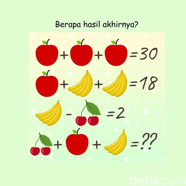 Merasa Jago Matematika? Coba Buktikan Lewat Teka-teki Ini