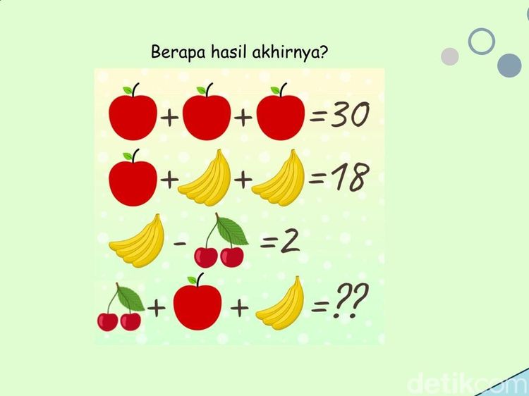 Merasa Jago Matematika? Coba Buktikan Lewat Teka-teki Ini