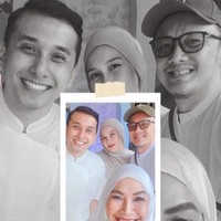 Sebelumnya Kevin juga terlihat di acara tasyakuran aqiqah ponakan Ayu Ting Ting. Dalam unggahan yang dibagikan Umi Kalsum ke Instagram, Kevin dan Ayu juga sempat foto bersama. Foto: Instagram/@mom_ayting92_