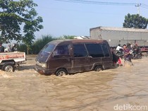 Banjir Terjang 10 Desa di Kabupaten Cirebon!