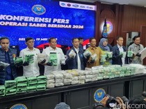 BNN Ungkap Sejumlah Kasus Narkoba Senilai Rp 211,4 M, 31 Tersangka Dijerat