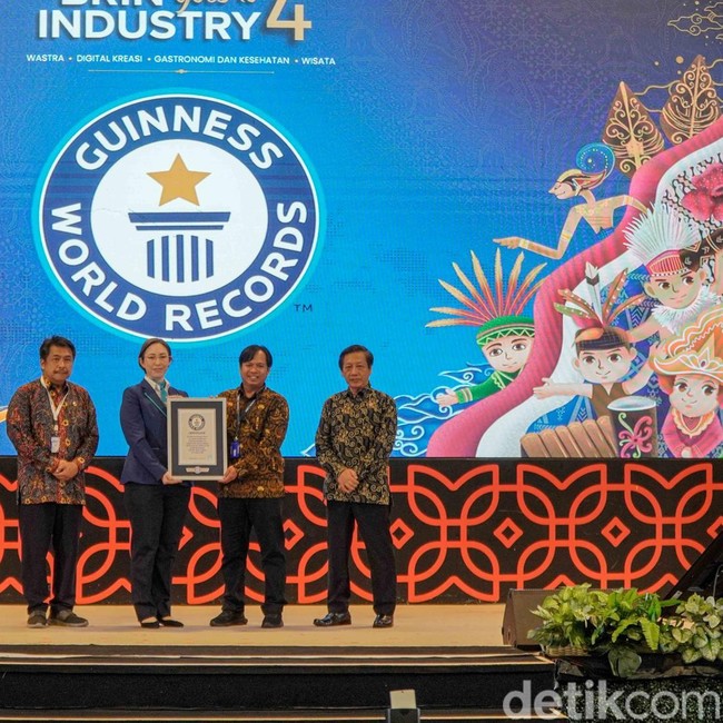 BRIN Raih Guinness World Records di Tengah Gelaran Goes to Industry 4