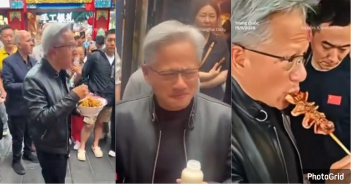 CEO Nvidia jajan kaki lima