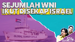 Video: Ikut Dalam Misi Kemanusiaan Global Sumud Flotilla, 5 WNI Ditangkap Israel