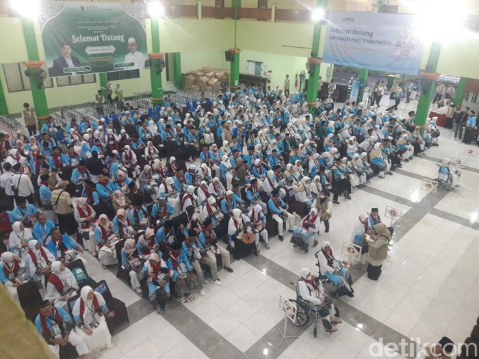 Calon haji Embarkasi Solo saat berada di Asrama Haji Donohudan Boyolali. Foto diunggah Selasa (19/5/2026).