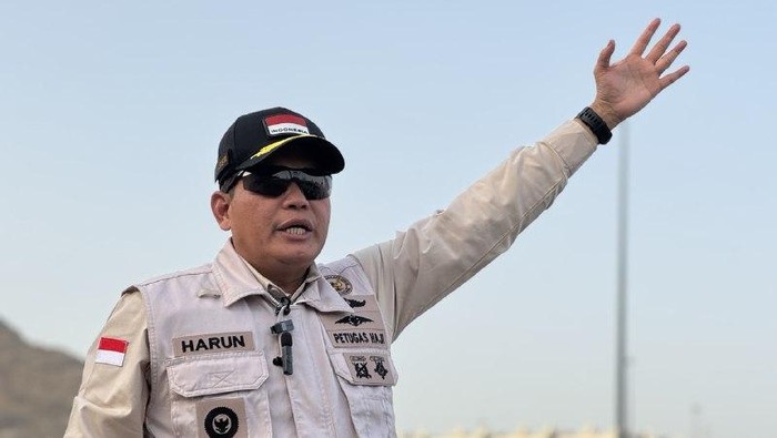 Koordinator Bidang Satuan Operasi Armuzna dan Perlindungan Jemaah PPIH Arab Saudi, Harun Arrasyid Usman.