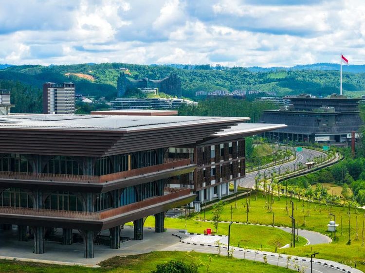 Rampung! Potret Terbaru Istana Wapres di IKN, Gibran Siap Ngantor?
