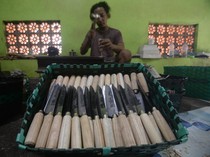 Jelang Idul Adha, Perajin Pisau Makin Sibuk