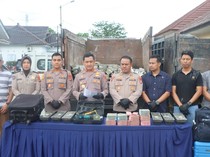 Perampok Smelter Timah di Bangka Ditangkap, Sita 538 Keping Balok-Rp 768 Juta
