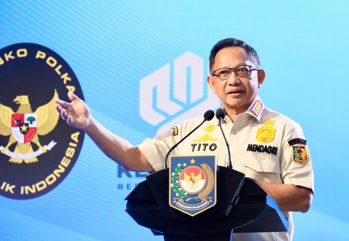 Menteri Dalam Negeri (Mendagri) Muhammad Tito Karnavian