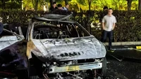 Lagi Diparkir, Sedan MG5 Tiba-tiba Terbakar