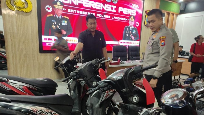 Motor yang dicuri akan dikembalikan ke orang yang punya