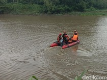 Berburu Ikan Mabuk, Warga Tulungagung Hilang Terseret Arus Sungai Brantas