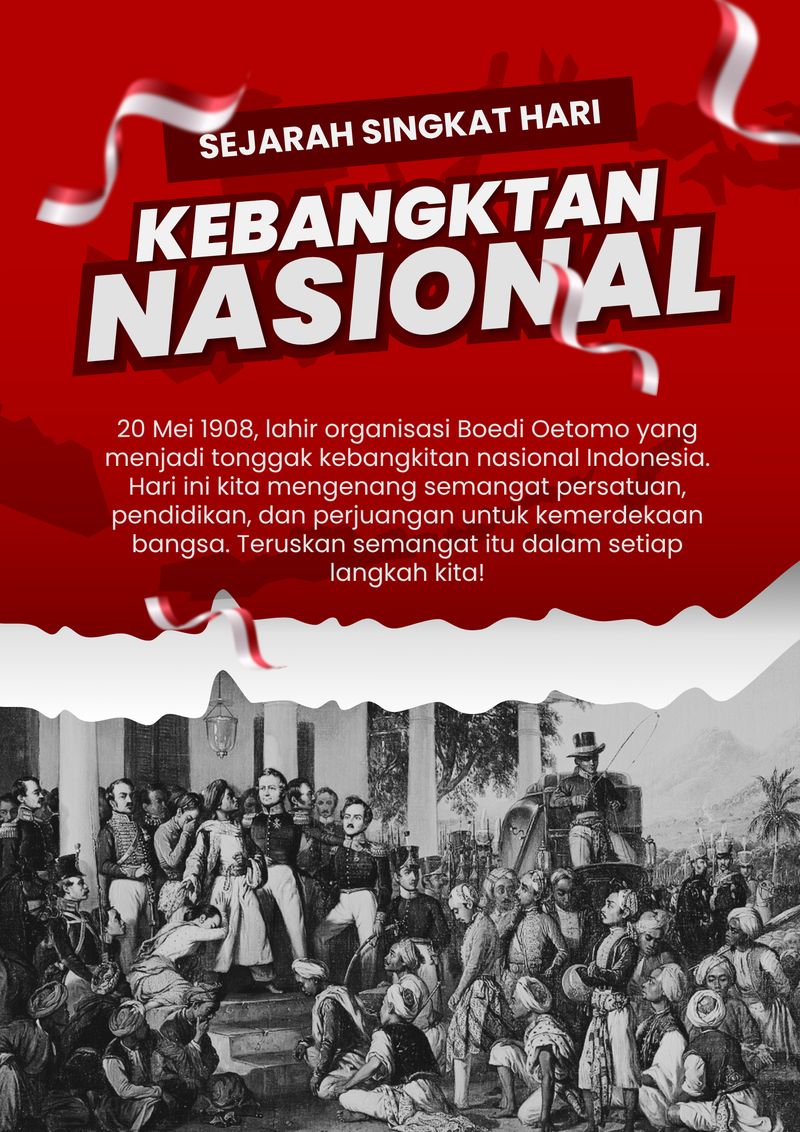Poster Hari Kebangkitan Nasional 2026