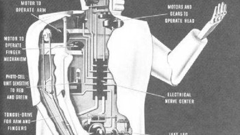 Robot pembantu rumah tangga dulu diprediksi bakal menggantikan manusia mengerjakan pekerjaan sehari-hari seperti mencuci piring, membersihkan rumah, hingga melipat pakaian. Sejak era World Fair 1950-an hingga 1990-an, para ahli yakin robot otonom akan hadir di rumah pada awal abad ke-21. Namun hingga kini, yang berhasil populer hanya robot vacuum dan pemotong rumput otomatis yang tetap membutuhkan bantuan manusia. Keterbatasan teknologi membuat robot rumah tangga canggih masih belum benar-benar terwujud. Foto: Boredpanda