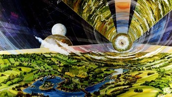 Koloni luar angkasa dulu diprediksi menjadi tempat tinggal manusia di masa depan. Pada 1970-an, berbagai ilustrasi dan studi yang didukung NASA membayangkan kota orbit mandiri yang mampu dihuni hingga 10 ribu orang. Namun kenyataannya, manusia baru memiliki stasiun luar angkasa yang ukurannya terbatas, mahal, dan hanya digunakan sementara. Tingginya biaya peluncuran roket serta perubahan prioritas riset membuat proyek koloni luar angkasa belum terwujud meski konsepnya masih terus dikembangkan hingga sekarang. Foto: Boredpanda