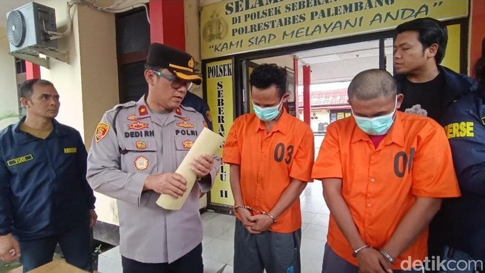 tersangka pencurian di palembang