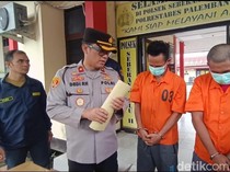2 Residivis Pembobol Bengkel Las di Palembang Ditangkap