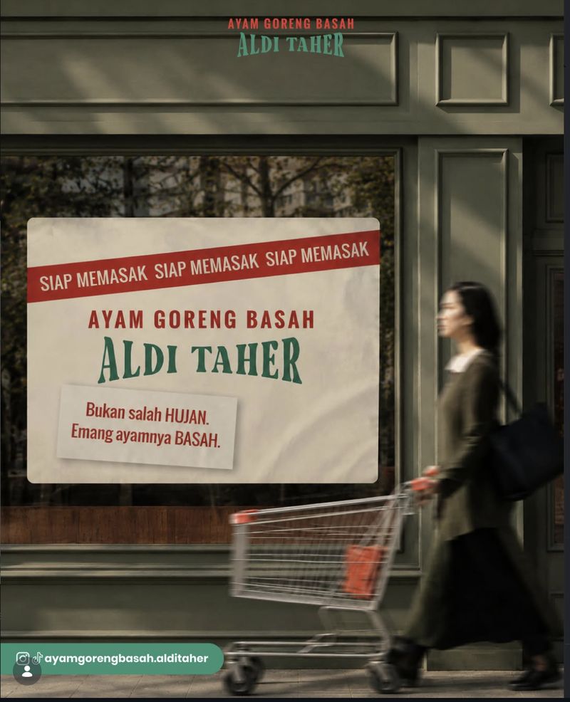Usaha baru Aldi Taher