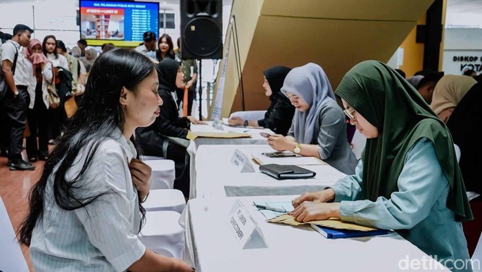 Suasana Medan Rabu Walk-In Interview.